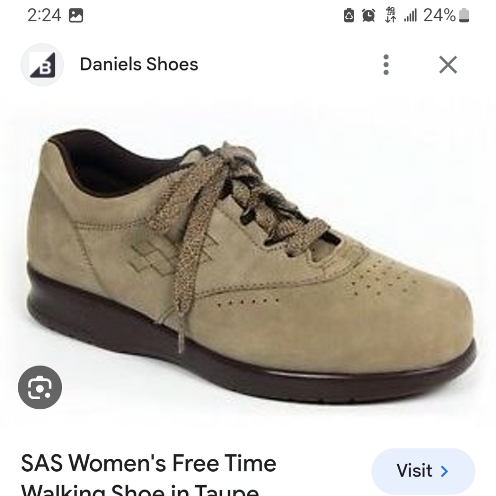 SAS comfort walking shoes for women in Taupe